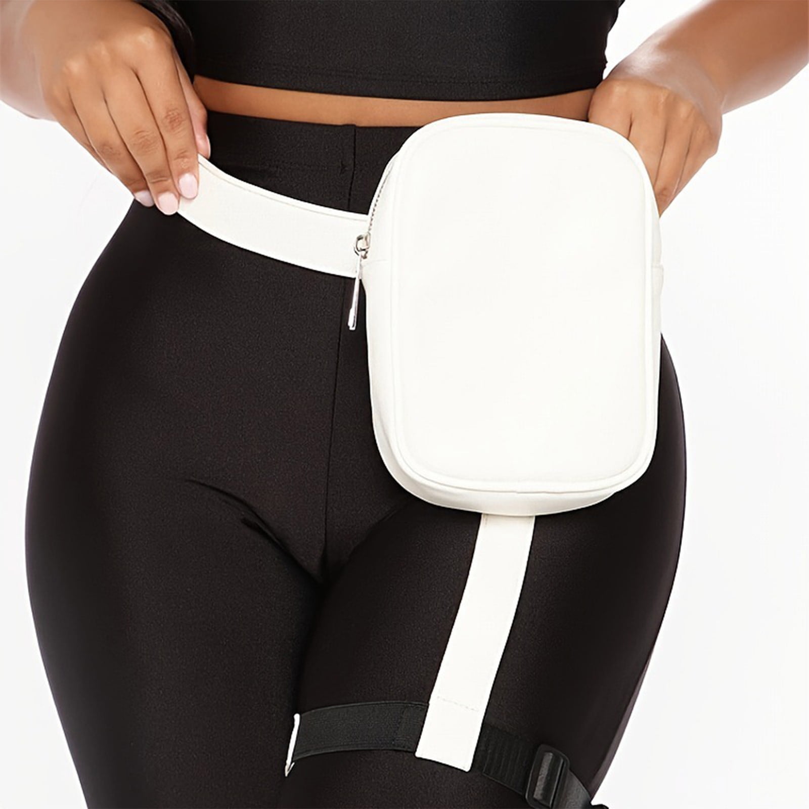 TaTaai 2Pcs Motorcycle Leg Bag, Drop Leg Bag, Hiking Multi-Pocket Waist Fanny Pack, Thigh Pouch Outdoor Motorcycle Riding Hiking Waist Fanny Pack Travel Bags