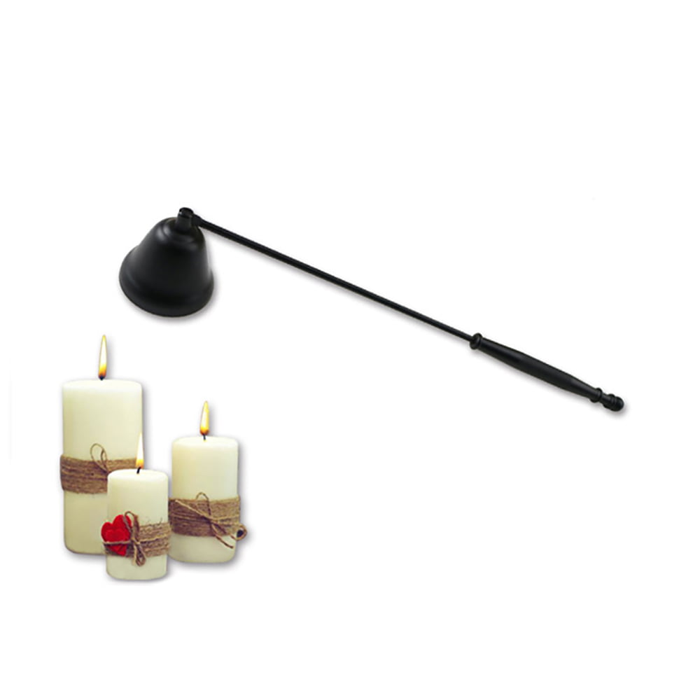 NXDA Stainless Steel Smokeless Stainless steel Candle Wick Bell Snuffer Home Hand Put Off Tool Kit