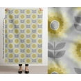 thumbnail image 3 of Soimoi Floral Pattern Outdoor Fabric by 5 Yard, 56" Wide Water-Resistant Upholstery Material for Chairs, Cushions & DIY Projects, Ochre, 3 of 7