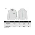thumbnail image 2 of Victory Outfitters Ladies' Lightweight Woven 1/4 Snap Placket Long Sleeve Pullover Hoodie, 2 of 2