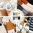 thumbnail image 3 of WEUVEB 6Pares Medias Coral Fleece Con De Patas De Para Cómodas Y Esponjosas, 3 of 6