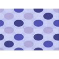 thumbnail image 1 of Ahgly Company Machine Washable Indoor Rectangle Transitional Periwinkle Purple Area Rugs, 3' x 5', 1 of 7