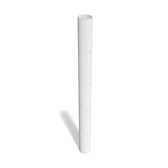 Staples 4" x 36" Snap Cap Mailing Tube White (ZSTAP40368W) H-3638