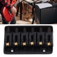 thumbnail image 4 of Hardtail Bridge, Taille Standard Compacte Confortable Toucher 6 Cordes Pont de Guitare Électrique pour Instrument à Cordes, 4 of 9