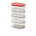 thumbnail image 2 of Household Transparent Plastic Food Storage Box, Rectangular Airtight Container for Dry Goods, Grains, Snacks, Stackable Design for Kitchen and Pantry Organization, Freshness-Sealing, 2 of 6