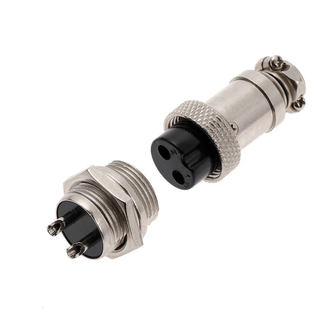 Transemion 5 Pairs/set Male Female Aviation Connector Socket Silver Aviation Plug Accessory GX20-7 GX20-4 pin & silver