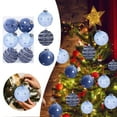 thumbnail image 2 of WIFKLSIIPG Clear Glitter Hanging Shatterproof Baubles for Home, 2 of 6