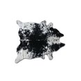 thumbnail image 1 of H-Natural Kobe Salt & Pepper 6'X7' Cowhide Rug, 1 of 4