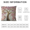 thumbnail image 5 of Queenie® -1 Pc Lovely Embroidery Cotton Linen Decorative Throw Pillow Case Pillowcase Cushion Cover, 5 of 5