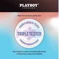 thumbnail image 3 of PLAYBOY ULTRA LIGHT Condoms – Ultra Thin for Natural Feel, Premium Lubricated Latex, Triple Tested Protection, 12 Count, 3 of 11