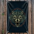 thumbnail image 3 of Fenrir Fierce Snarling Wolf In Chains Norse Mythology Home Business Office Sign, 3 of 3