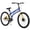 Blue, variant on 24 inch Bike Single Speed MTB Dual Disc Brake Steel Frame Mountain Bicycle for 10 + Blue