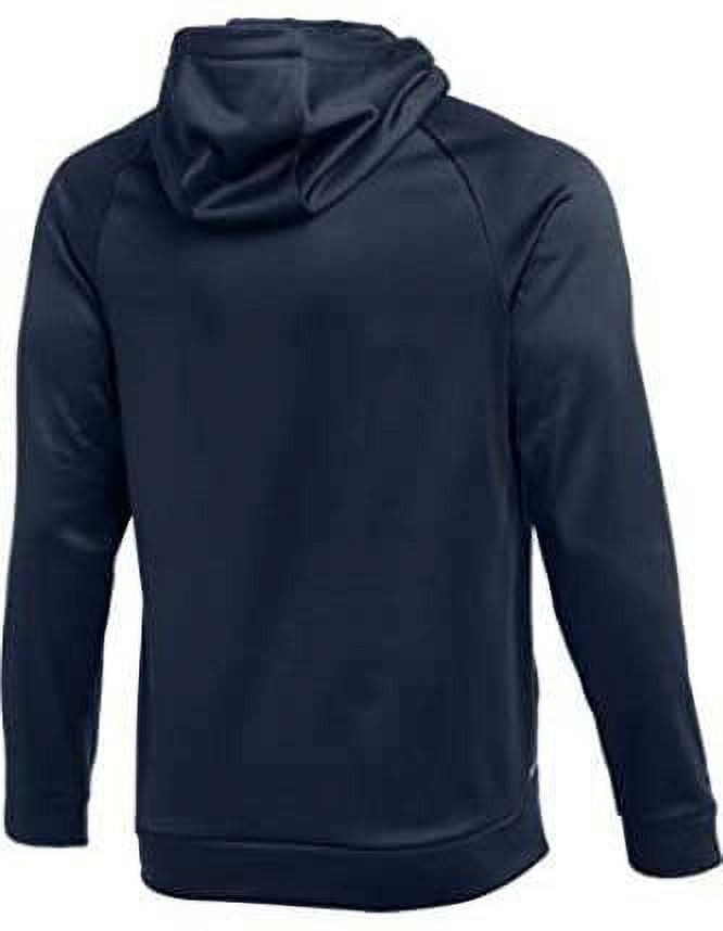 MEN S NIKE THERMA PULLOVER HOODIE ANTHRACITE WHITE X Large