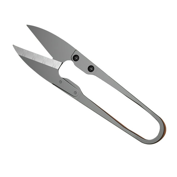 U Shape Thread Scissors Large Sewing Scissors For Crafting Embroidery Thread Cutting Fabric Scissors For Clothing Tailoring Hand Stitch Work High Carbon Steel Sharp Blades