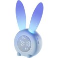 thumbnail image 1 of Despertador para niños, luces nocturnas para niños, dormitorio de niñas y niños pequeños, 5 tonos de llamada, calendario de temperatura, control táctil y función de repetición con 2000 ma, 1 of 5