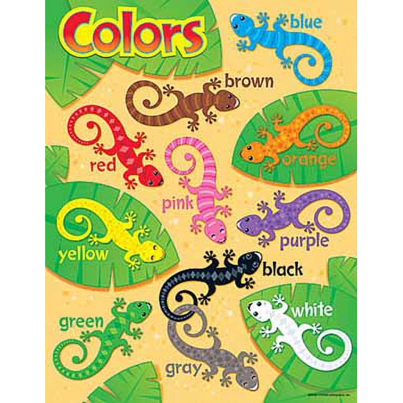 Kindergarten Color Chart