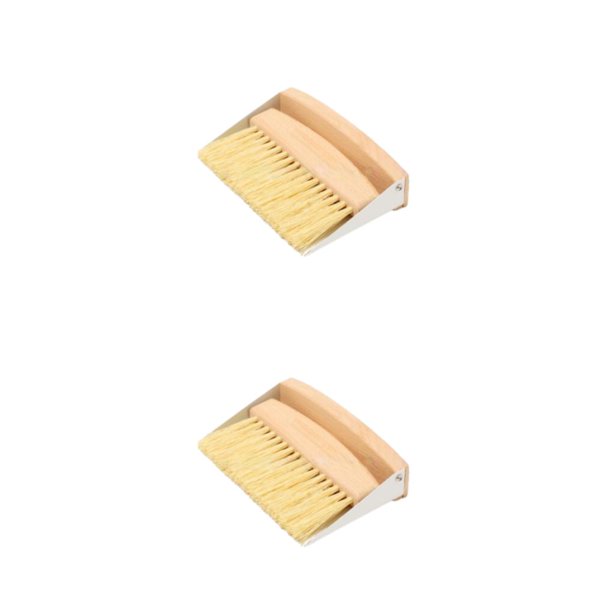 Escoba y recogedor Cateissary ecológicos Cáñamo sisal + blanco Talla única