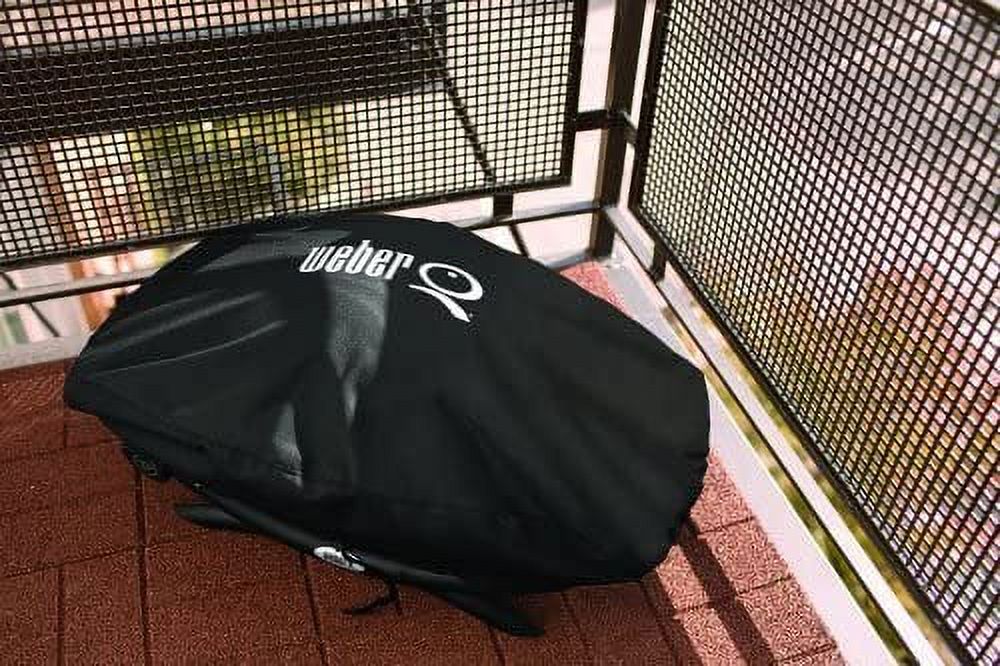 Weber 7111 Grill Cover for Q 200/2000 Series Gas Grills,Black - image 5 of 7