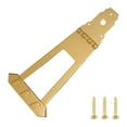 thumbnail image 3 of BELOVING Guitar Trapezoidal Tailpiece Bridge Easy to Install Professional with Screws gold, 3 of 9
