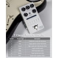 thumbnail image 3 of FLAMMA FS02 Reverb Guitar Pedal Stereo Digital Effects Pedal 7 Storable Preset Slots 7 Reverb Effects Room Hall Church Cave Plate Spring Mod True Bypass Trail On, 3 of 8