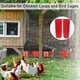 thumbnail image 5 of Comederos de Conejos y Pollos 60 Piezas para Jaula, Colgante para Comedero de Agua para Pollos, Comederos de PláStico para PáJaros, Cuenco para Semillas, Comedero para Pollos, 5 of 6