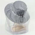 thumbnail image 5 of Head Net Hat, Safari Hat Sun Hat Bucket Hat with Hidden Net Mesh Mosquito Repellent Cap, 5 of 5