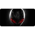 thumbnail image 1 of Alien With Red Eyes Centered Photo License Plate, 1 of 1