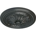 thumbnail image 3 of Ekena Millwork 16"OD x 2 1/4"P Wigan Ceiling Medallion, Hand-Painted Pewter, 3 of 6
