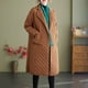 thumbnail image 1 of Abrigo y chaquetas casuales de manga larga sin capucha para mujer, moda de color liso, manga larga, descuento oculto, ropa acolchada de algodón, abrigo para mujer, 1 of 5