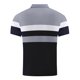 thumbnail image 4 of Blusa y camisa de manga corta con cuello vuelto para hombre, informal, de manga larga, con botones estampados, de poliéster, 4 of 7