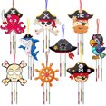 thumbnail image 1 of Campanas Viento Adornos Colgantes Decorativos 5/6/8/9/10/12 Uds. Kits DIY Pájaro Búho Navidad para Niñas Y, 1 of 7