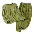 thumbnail image 4 of Pyjamas d'Hiver pour Femmes 2026 Ensemble de Pyjama Confortable et Chaud Col Rond, 4 of 4