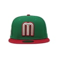 thumbnail image 1 of Era 59Fifty Gorra Para Hombre World Baseball Classic 2023 México Green Hat WBC Gao Jiahui unisex, 1 of 1