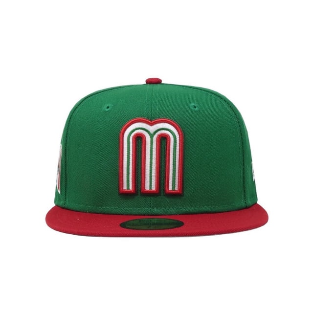 Era 59Fifty Gorra Para Hombre World Baseball Classic 2023 México Green Hat WBC Gao Jiahui unisex