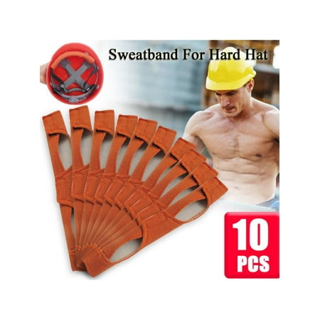 10PCS Replacement Sweatband Suspender Sweat band Headgear For Hard Hat Welding