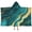 Teal And Gold-1, variant on Teal and Gold Marble Glitter Dots Pattern Hooded Bath Towel，50"x30" for Ages 3 To 12 Kids, Quick Dry Lightweight Soft Microfiber Hood Beach Towel Cover Up for Kids