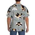 thumbnail image 3 of Kdxio Men'S Hawaiian Shirt For Men Short Sleeve Shirt Funny Beagle Active Dog Summer Casual Holiday Beach Button Down T-Shirts, 3 of 5