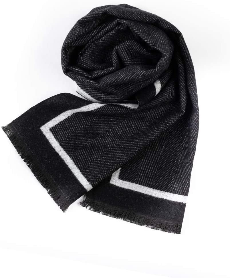 Cashmere Feel Scarf for Winter Luxurious Unique Design Selection Scarf for Men & Women