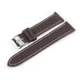 thumbnail image 1 of WANGQ Litchi Pattern Soft Genuine Leather Watch Strap Men's Ladies 16mm 18mm Cowhide Watch Band Accessories, 1 of 3