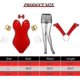 thumbnail image 4 of Valentine Women Bunny Costume Bunny Bodysuit Cosplay Anime Role Costume, 4 of 5