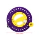 thumbnail image 3 of Carrete de hilo para cometas de pesca de plástico duradero de 22cm, soporte para rueda, accesorio para herramienta de bobinado (púrpura), 3 of 9