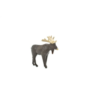 Moose, Very Nice Plastic Animal, Educational, Toy, Kids, Realistic Figure, Lifelike Model, Figurine, Replica, Gift 2" F210 B9