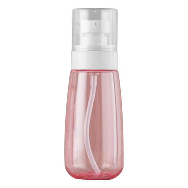 Botella pulverizadora de niebla fina 100 ml | Atomizador de perfume plástico vacío tamaño viaje | Recargable para loción, aceite, cabello, maquillaje | Contenedor cosmético ligero y a prueba de