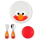 thumbnail image 1 of Set de comida para niños pequeños de 4 piezas Skip Hop Elmo, 1 of 3