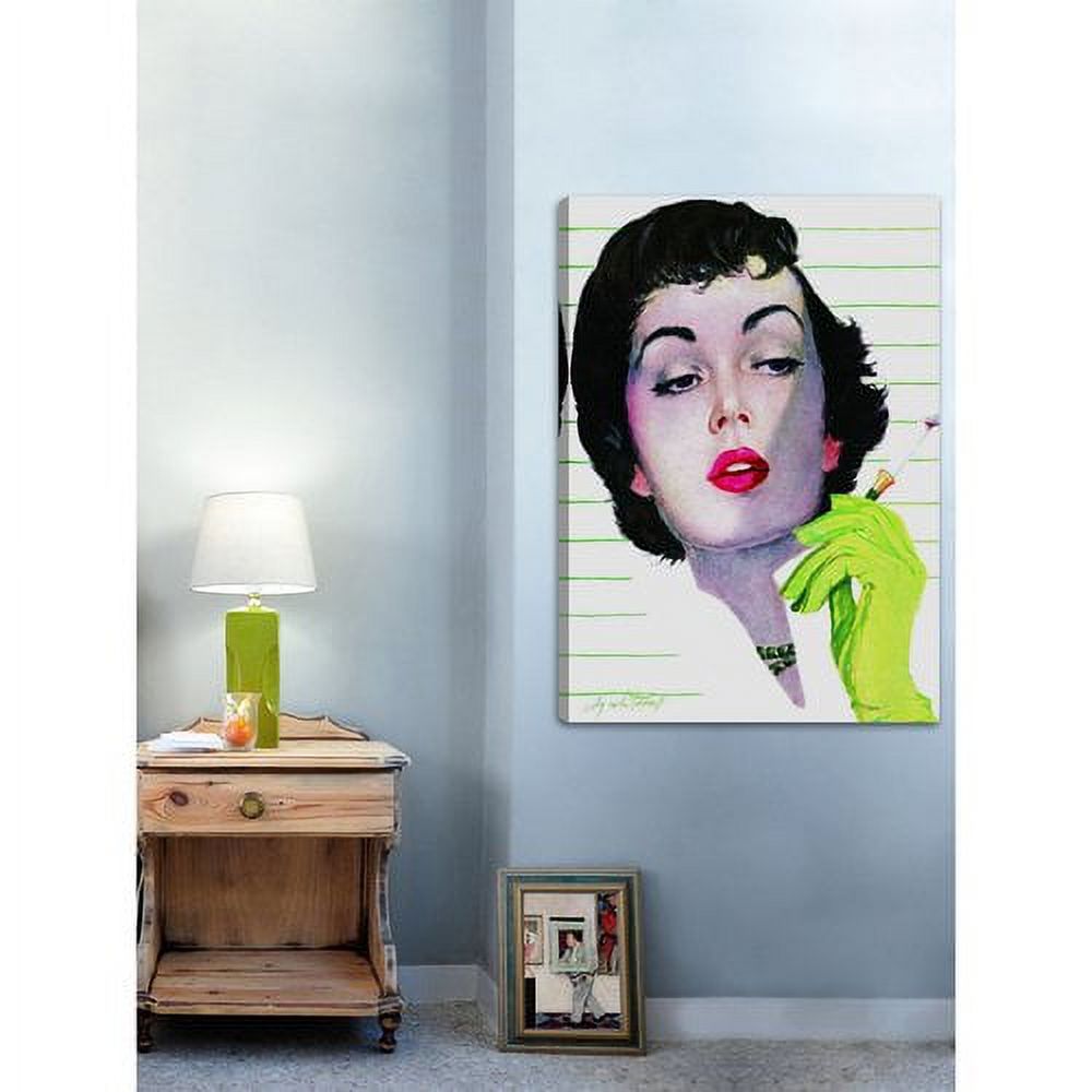 Marmont Hill "The Widow" by Coby Whitmore Painting Print on Canvas