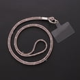 thumbnail image 6 of Glitter Luxury Phone Accessories Bright Bling Bling Rhinestone Phone Lanyard Phone Case Chain Straps Hanging Cord Phone Anti-lost Rope SILVER, 6 of 7