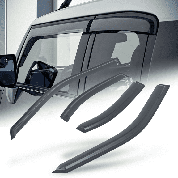 Magshion 4 Pieces Smoke Window Visor Shade Vent Wind Rain Deflector Guard for 2000-2006 Nissan Sentra