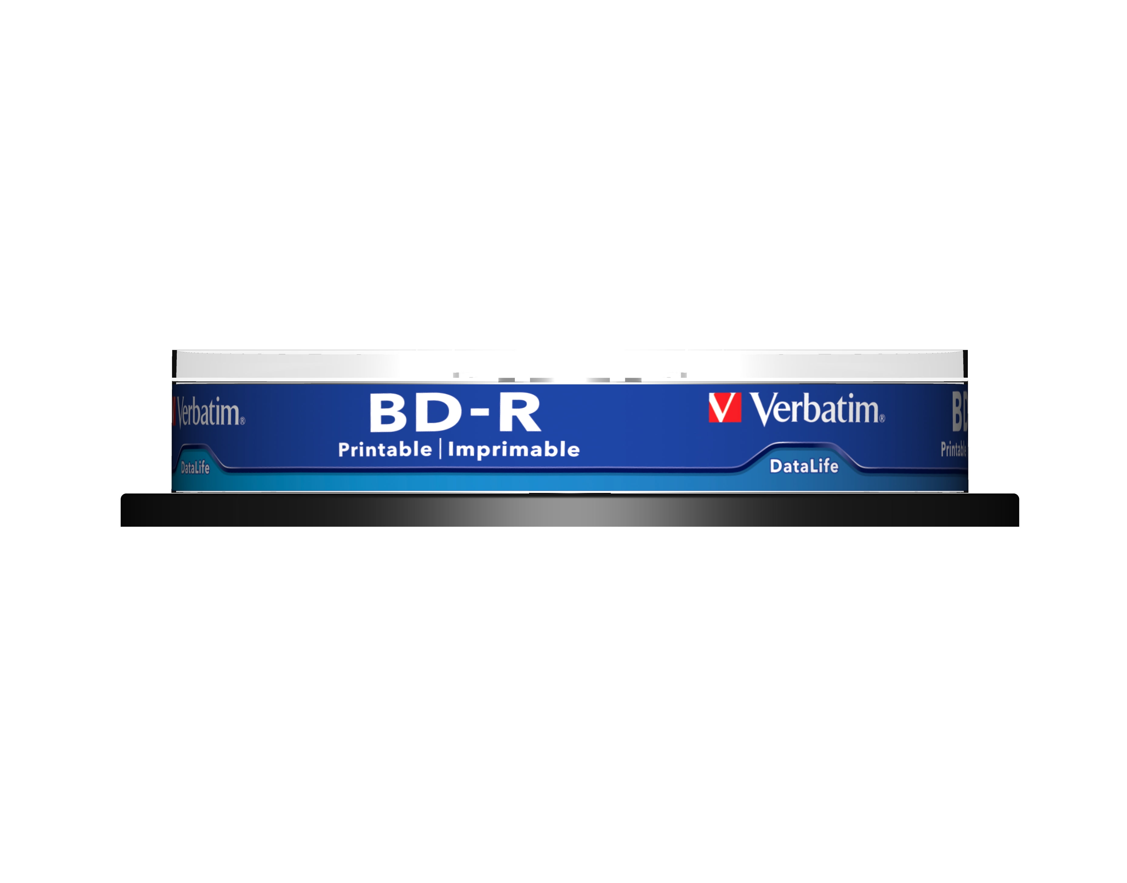 Verbatim Blue Ray BD-R SL Datalife 43804 25GB 6X 10-pack Jewel Case