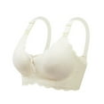 thumbnail image 1 of Women‘s Breast Feeding Bra Without Steel Wire  Dough  Front Opening  Push Ups, 1 of 5