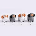 thumbnail image 2 of Advancent Figuritas de dibujos animados de animales en miniatura, modelo de Micro ornamento, decoración, muebles para el hogar, accesorios para terrario Artesanía Gris S Advancent HA078667-02, 2 of 6